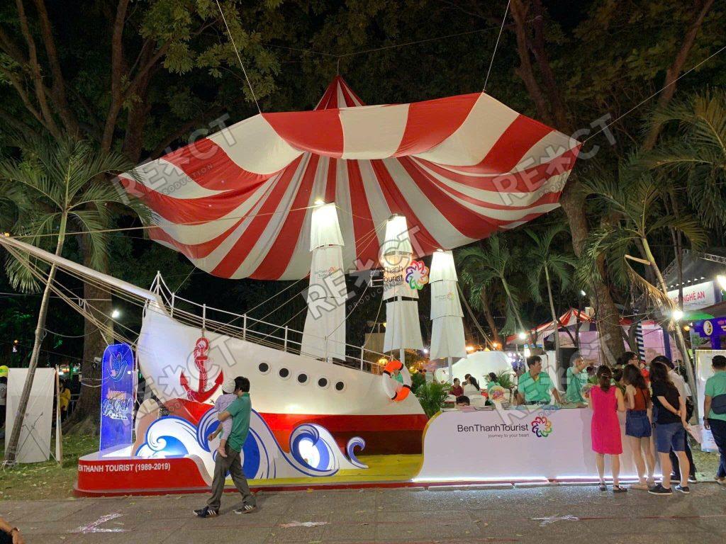 Thiết kế thi công gian hàng triển lãm chuyên nghiệp